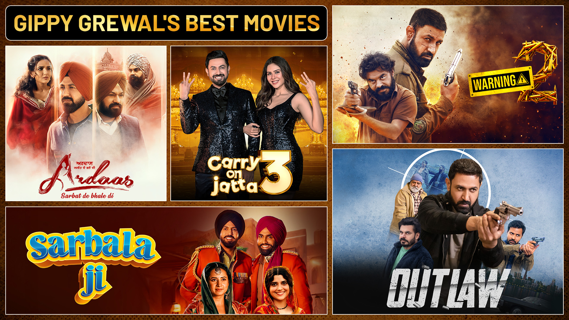 Gippy Grewal’s Best Movies: Top Hit Punjabi Films on Chaupal