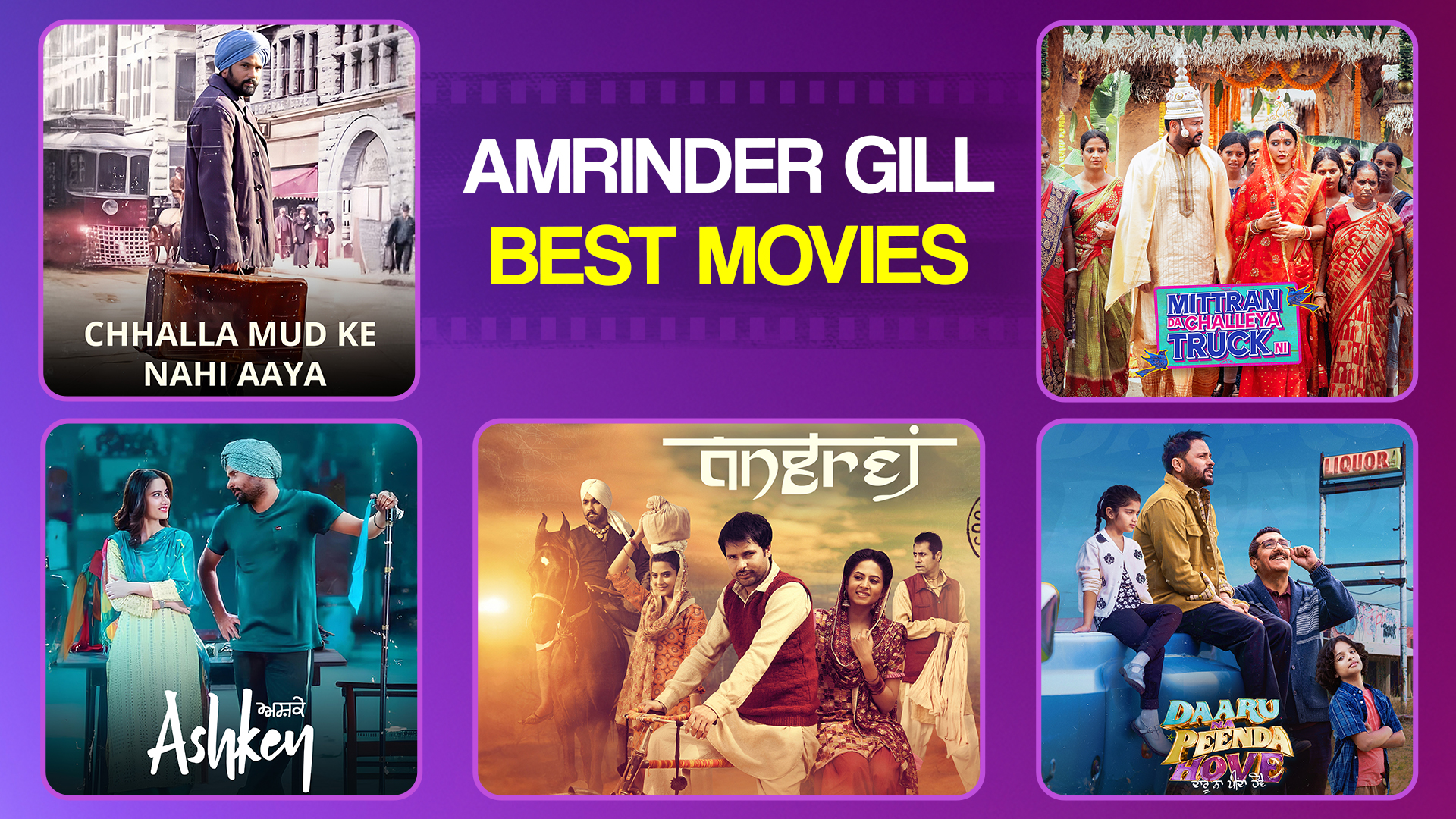 Amrinder Gill’s Best Movies: Top Hit Punjabi Films on Chaupal