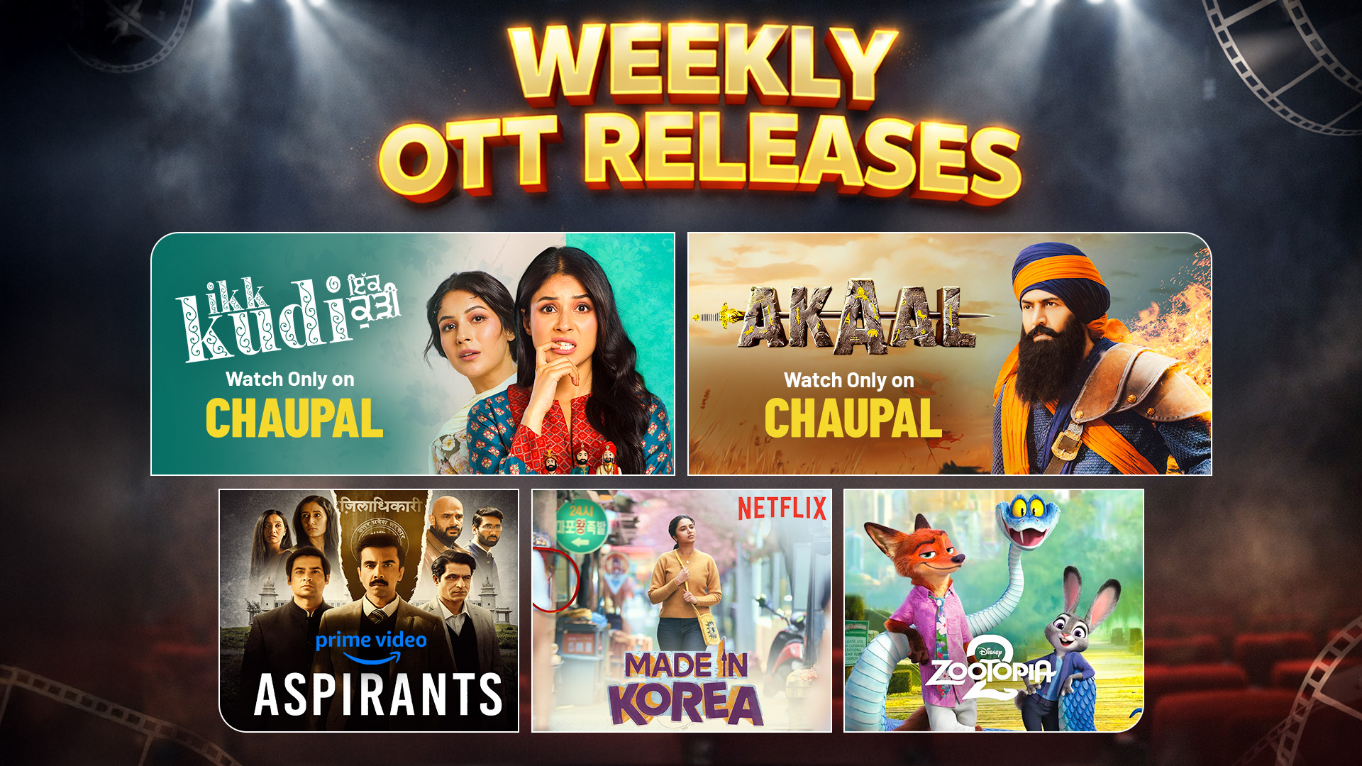 Weekend Watchlist: 5 Movies & Series to Stream on OTT