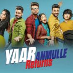 Yaar Anmulle Returns movie poster featuring the lead cast in a heartwarming friendship drama, one of the latest Punjabi movies streaming on Chaupal OTT.